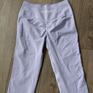 Alphalete Purple Leggings High-Rise Seamless